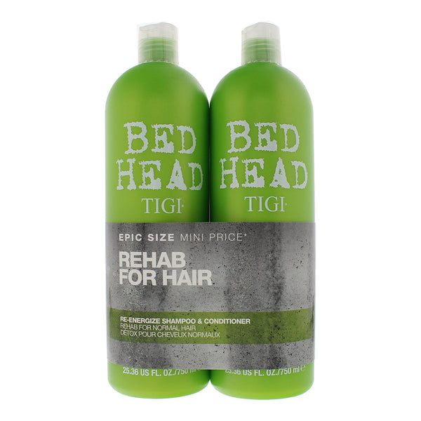 Tigi Bed Head Re-Energize Duo Pack Shampoo Conditioner 750ml