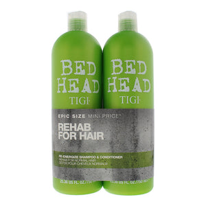 Tigi Bed Head Re-Energize Duo Pack Shampoo Conditioner 750ml