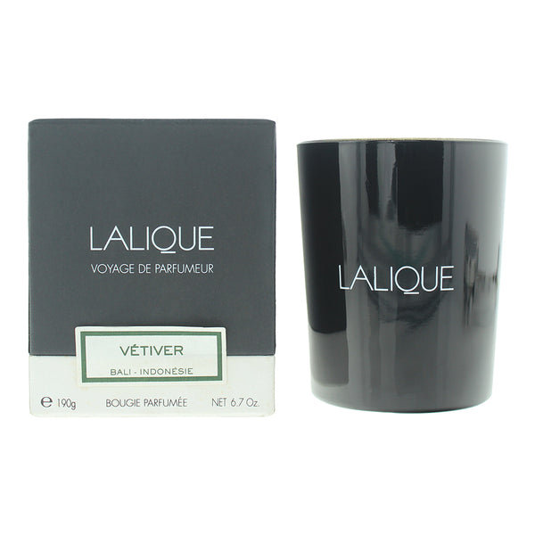 Lalique Vetiver Bali Indonesie Candle 190g