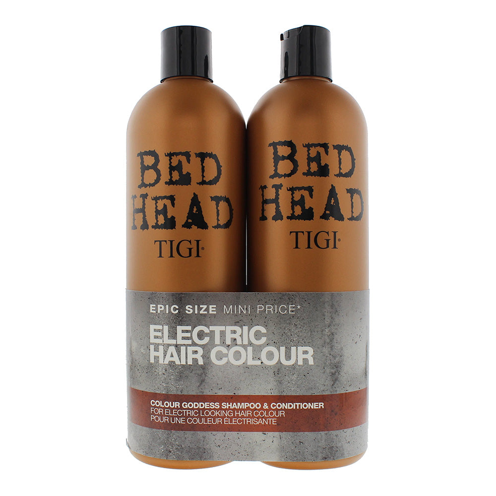Tigi Bed Head Colour Goddess Shampoo Conditioner For Coloured Hair 750ml Duo P