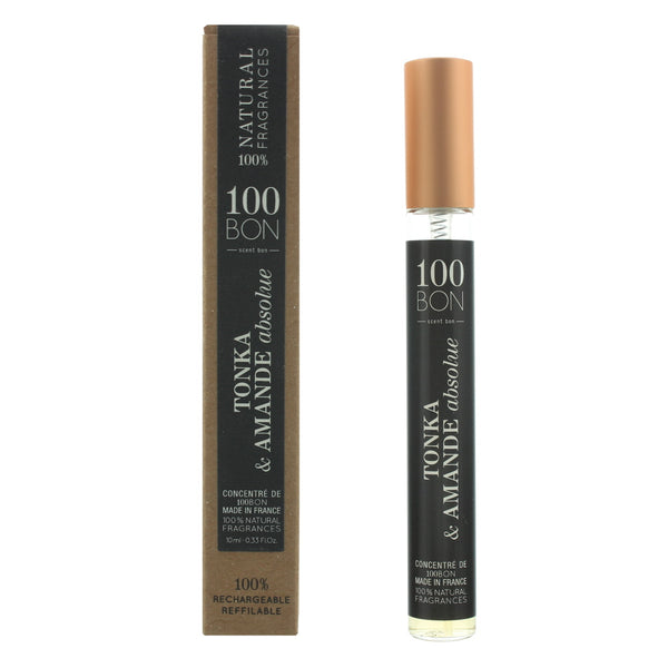 100 Bon Tonka Amande Absolue Concentré Refillable Eau De Parfum 10ml