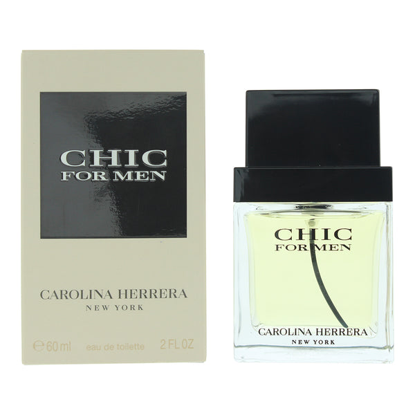 Carolina Herrera Chic For Men Eau De Toilette 60ml