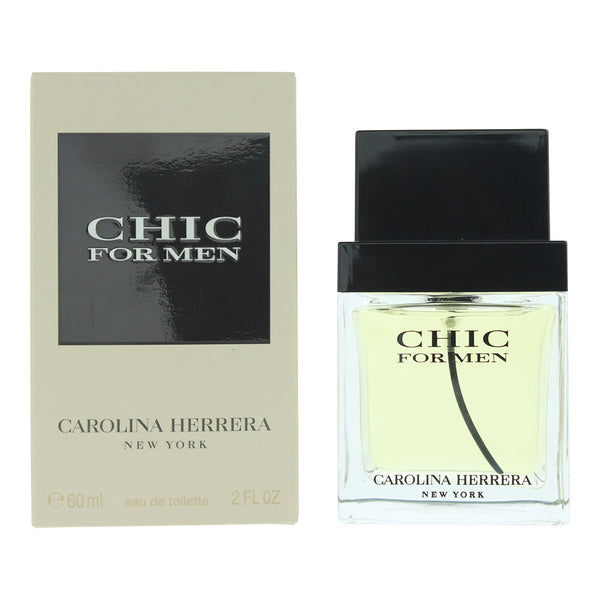 Carolina Herrera Chic For Men Eau De Toilette 60ml