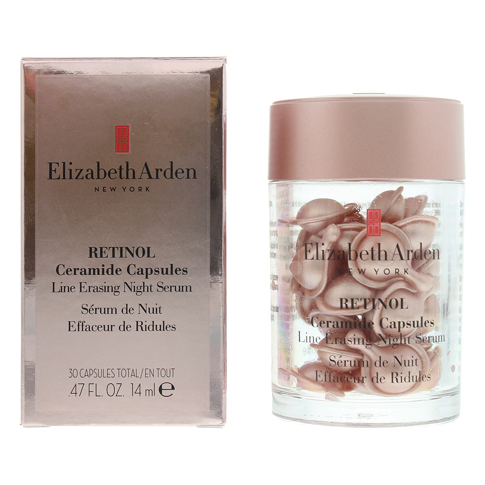 Elizabeth Arden Retinol Ceramide Capsules 30 X Line Erasing Night Serum 14ml