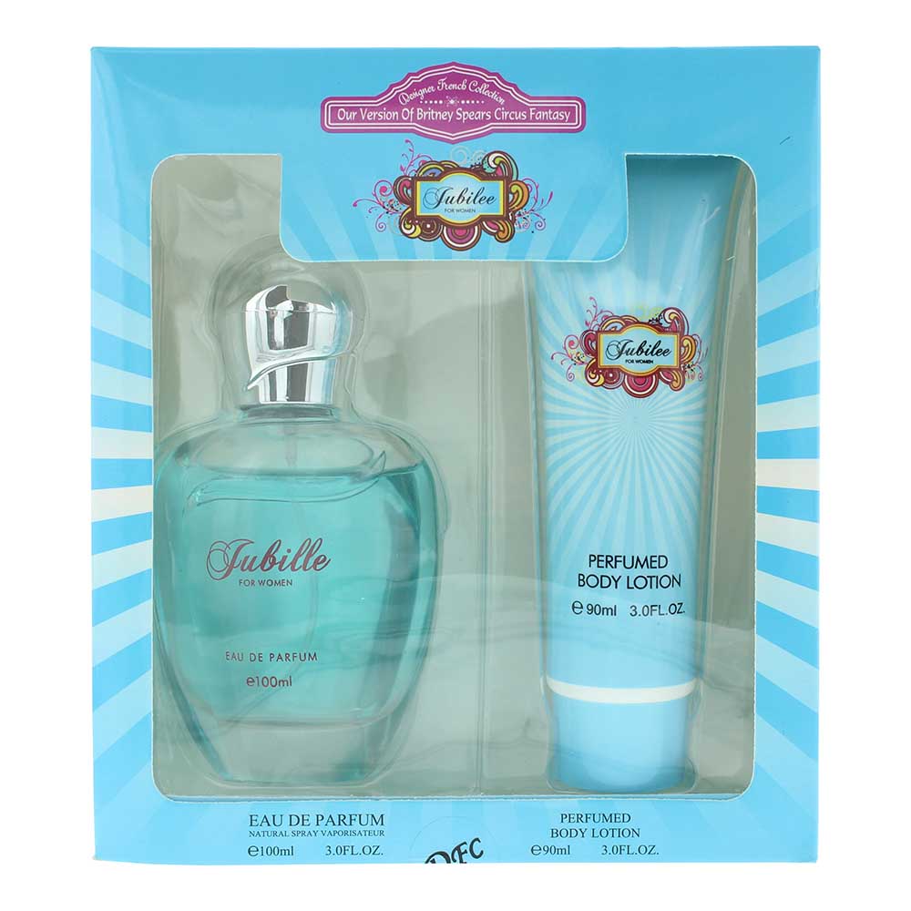 Designer French Collection Jubilee Eau de Parfum Gift Set : Eau de Parum 100ml -