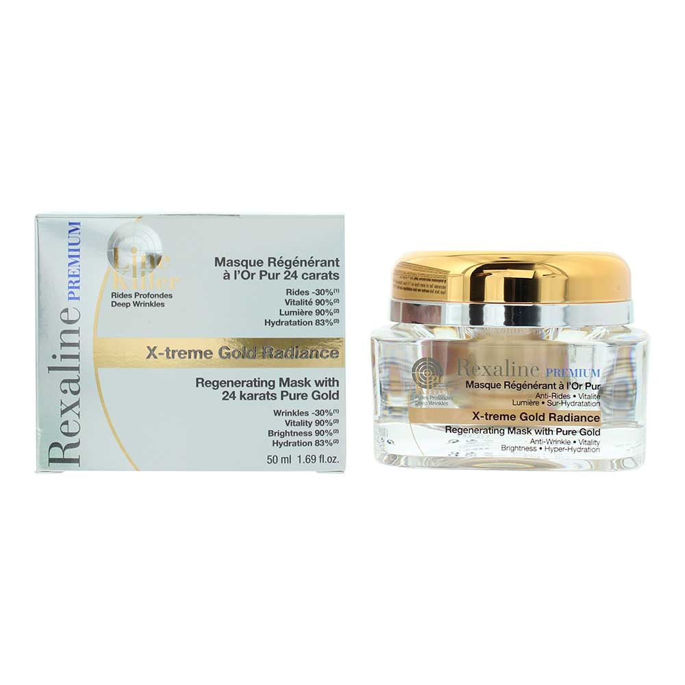 Rexaline Premium X-treme Gold Radiance Regenerating Mask With Pure Gold 50ml