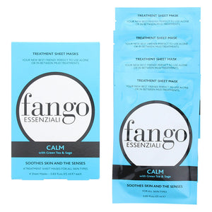 Borghese Fango Calm Essenziali Treatment Sheet Mask 4 X 25ml