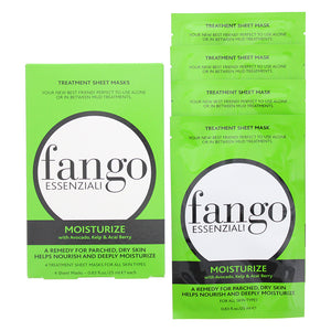 Borghese Fango Essenziali Moisturising Treatment Sheet Mask 4 X 25ml