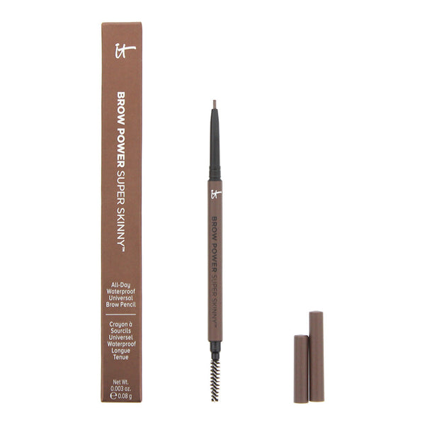 It Cosmetics Brow Power Super Skinny Universal Medium Brown Eyebrow Pencil 0.08g