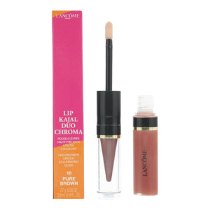 Lancôme Lip Kajal Duo Chroma 10 Pure Brown High Precision Lipstick 2.7g Illumi