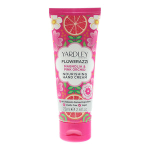 Yardley Flowerazzi Magnolia Pink Orchid Hand Cream 75ml