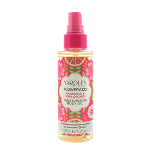 Yardley Flowerazzi Magnolia Pink Orchid Body Oil 125ml