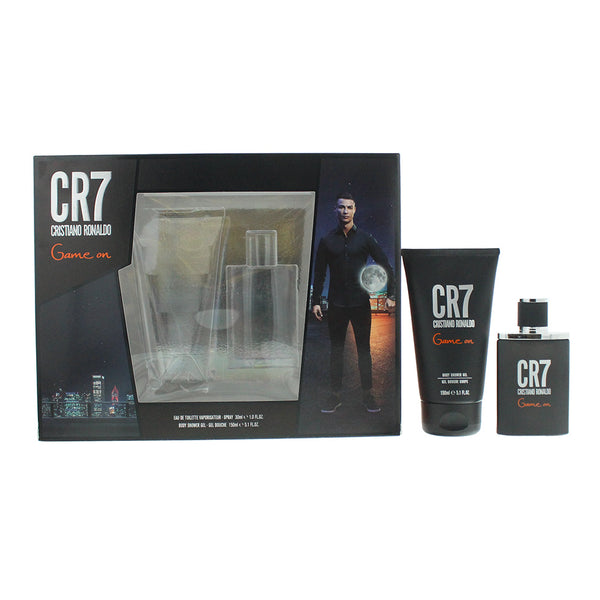 Cristiano Ronaldo CR7 Game On 2 Piece: Eau de Toilette 30ml+Shower Gel 150ml