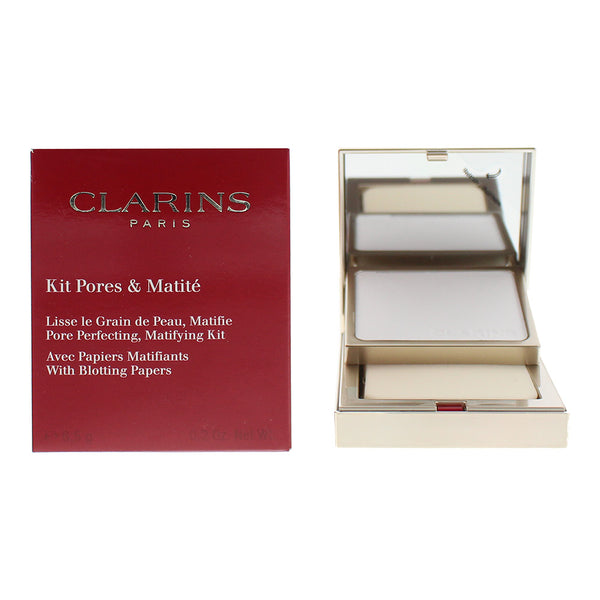 Clarins Kit Pores Matite Pore Perfecting Matifying Kit With Blotters 6.