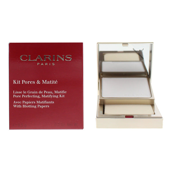 Clarins Kit Pores Matite Pore Perfecting Matifying Kit With Blotters 6.
