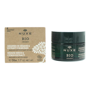 Nuxe Bio Organic Sesame Seeds Citrus Extract Radiance Detox Mask 50ml