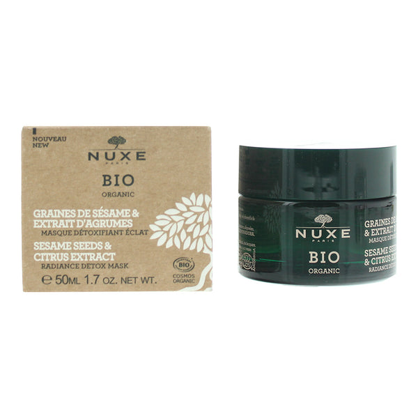 Nuxe Bio Organic Sesame Seeds Citrus Extract Radiance Detox Mask 50ml