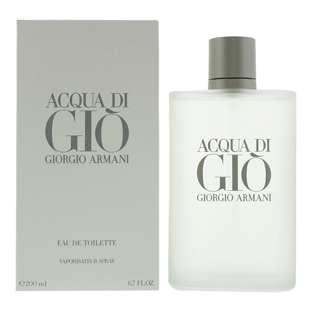 Giorgio Armani Acqua Di Giò Pour Homme Eau de Toilette 200ml