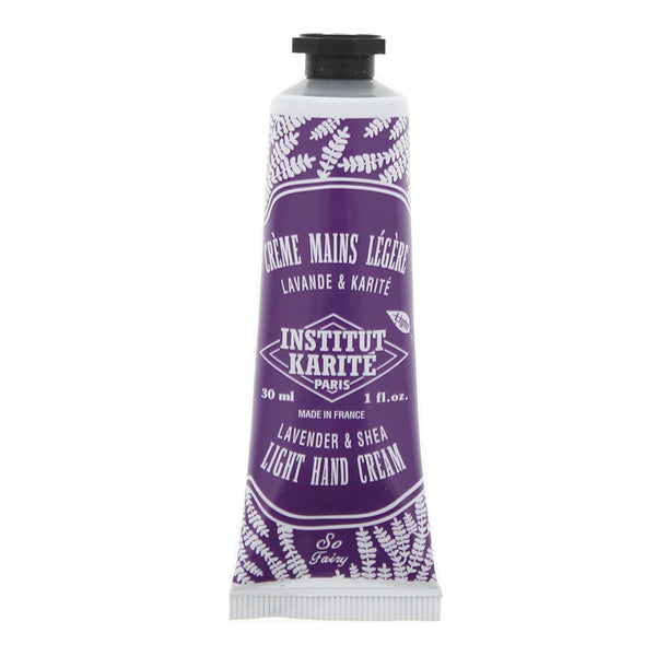 Institut Karite Paris Lavender Shea Light Tube Hand Cream 30ml