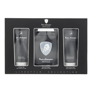 Tonino Lamborghini Mitico 3 Piece Gift Set: Eau de Toilette 125ml - Shower Gel 1