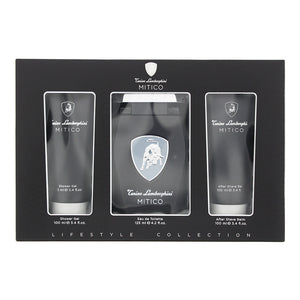 Tonino Lamborghini Mitico 3 Piece Gift Set: Eau de Toilette 125ml - Shower Gel 1