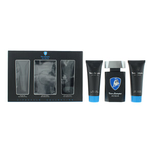 Tonino Lamborghini Acqua 3 Piece Gift Set: Eau de Toilette 125ml - Shower Gel 10