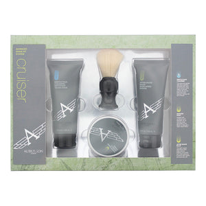 Aubusson Paris Cruiser 4 Piece Gift Set: Aftershave Balm 100ml - Cleansers 100ml