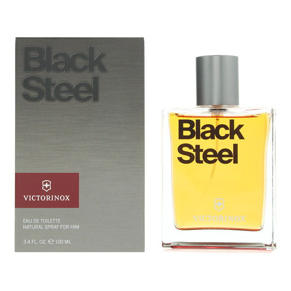 Swiss Army Victorinox Black Steel Eau de Toilette 100ml