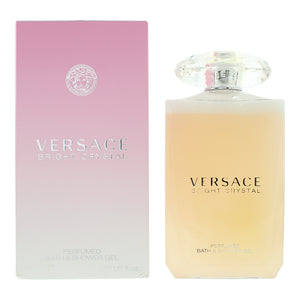 Versace Bright Crystal Perfumed Bath Shower Gel 200ml