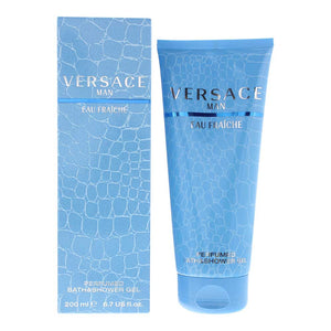 Versace Man Eau Fraiche Perfumed Bath Shower Gel 200ml