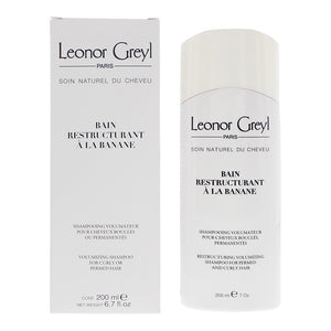 Leonor Greyl Bain Restructurant A La Banane Volumizing Shampoo For Curly Or Permed Hair 200ml