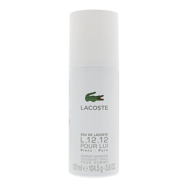 Lacoste Eau de Lacoste L.12.12 Pour Lui Blanc - Pure Deodorant Spray 150ml