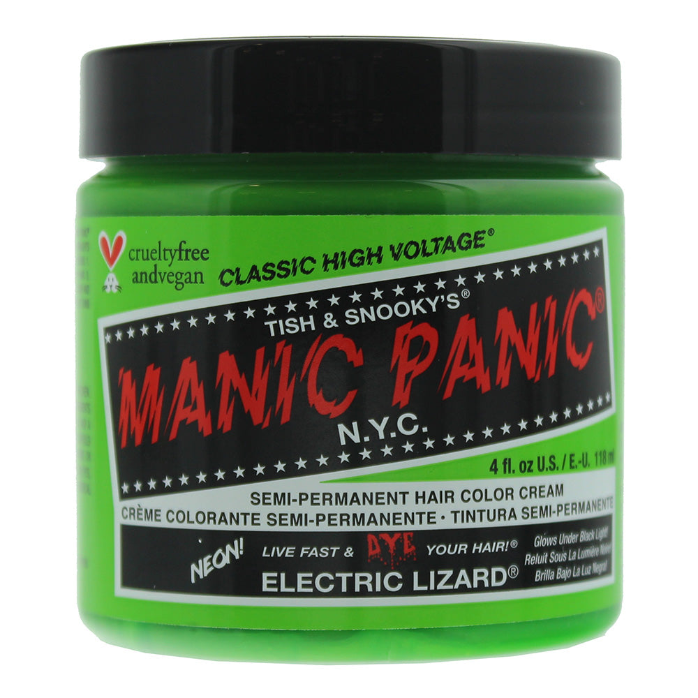 Manic Panic Classic High Voltage Electric Lizard Semi-Permanent Hair Color Cream