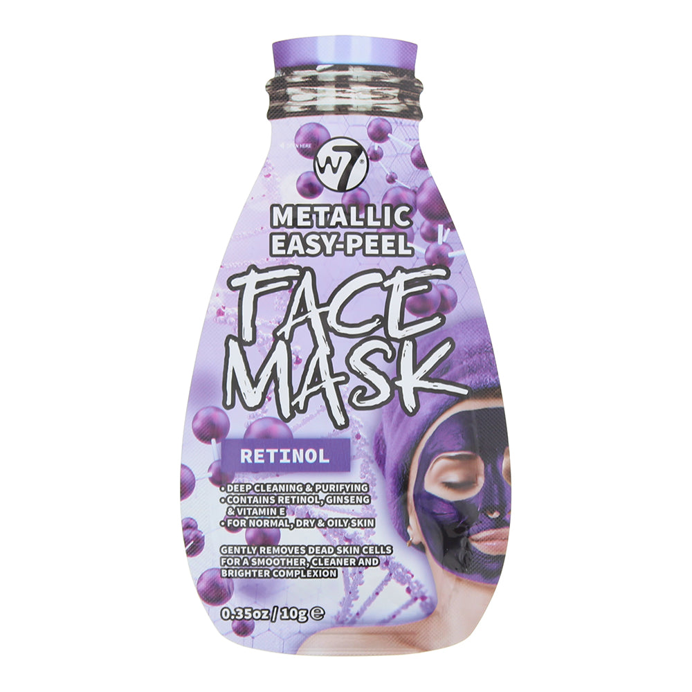 W7 Metallic Easy-Peel Retinol Face Mask 10g