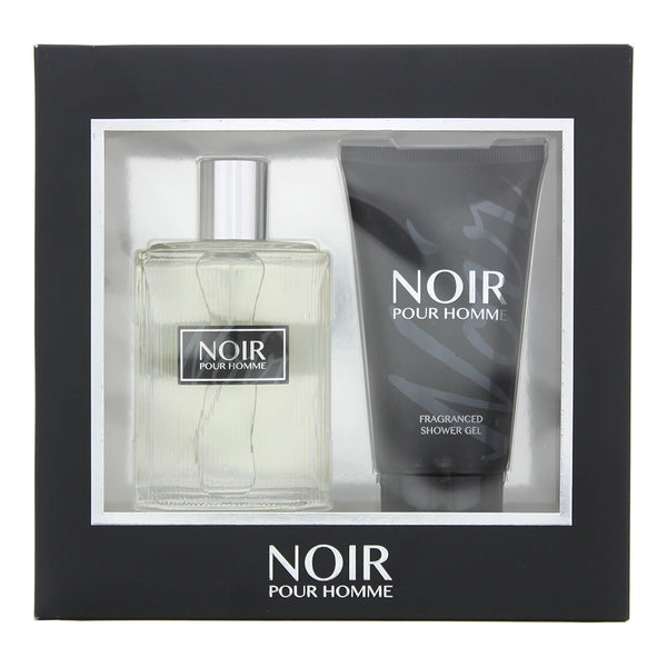 Prism Noir Pour Homme 2 Piece Gift Set: Eau de Toilette 100ml - Shower Gel 150ml