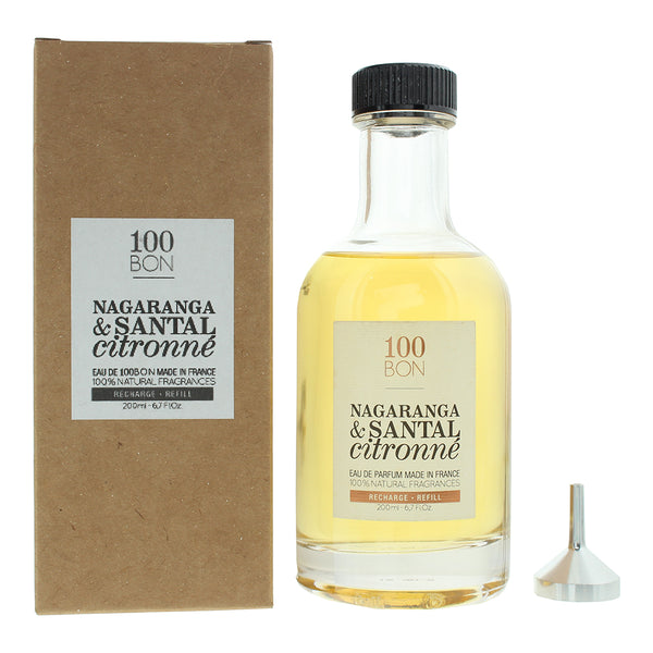 100 Bon Nagaranga Santal Citronne Refill Eau De Parfum 200ml