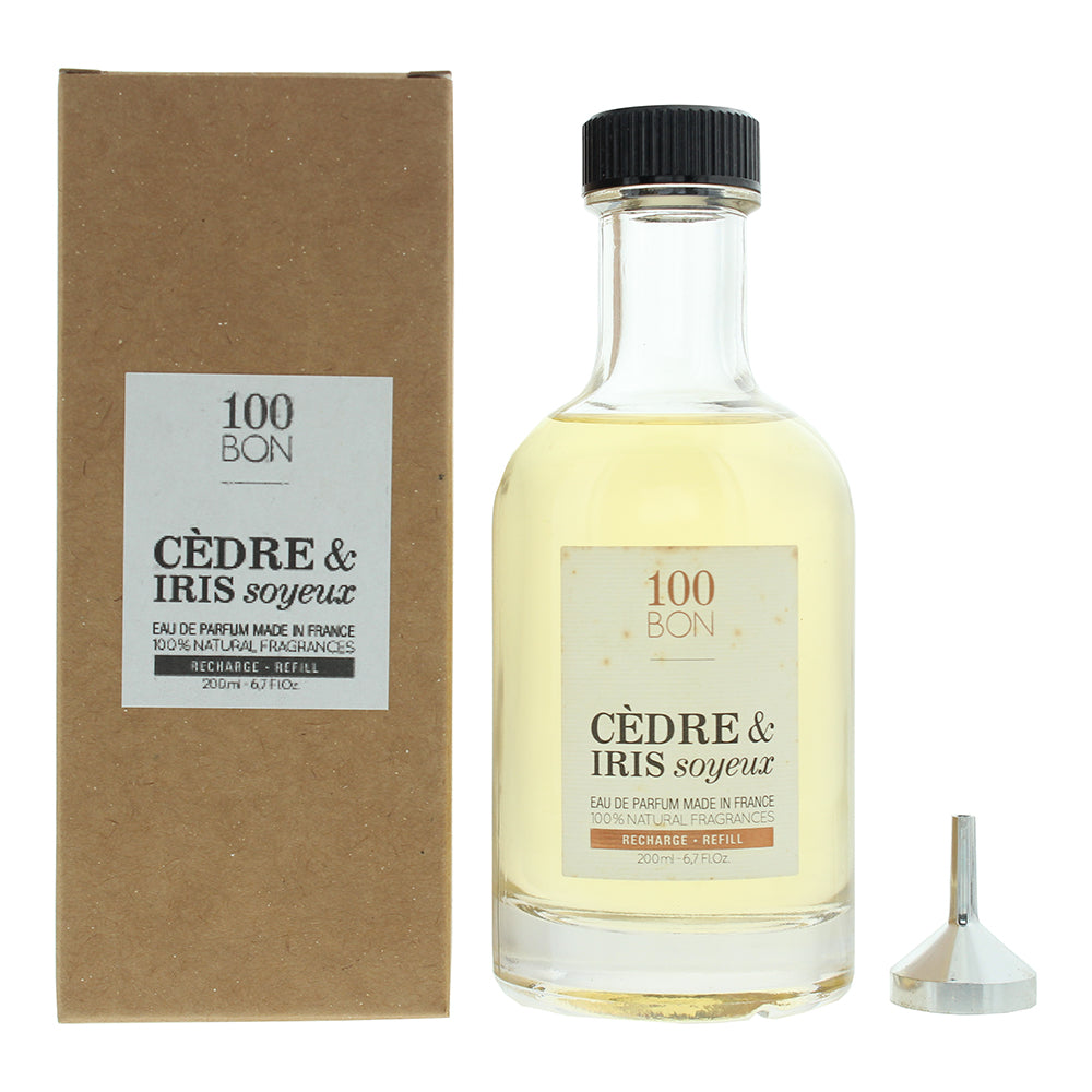 100 Bon Cedre Iris Soyeux Refill Eau De Parfum 200ml