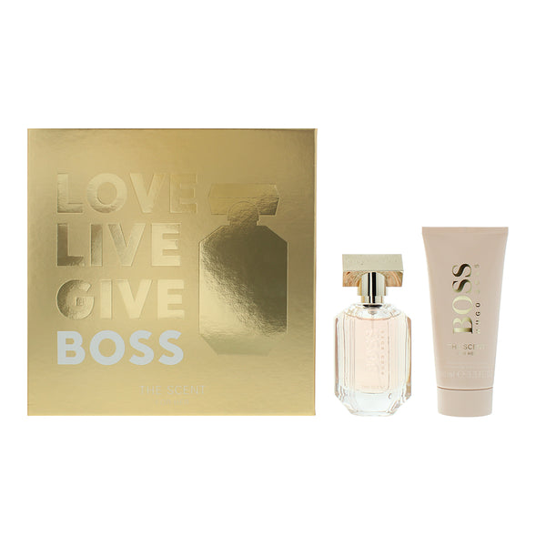 Hugo Boss The Scent For Her 2 Piece Gift Set: Eau De Parfum 50ml - Body Lotion 1