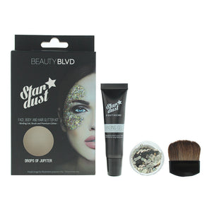 Beauty Blvd Stardust Drops Of Jupiter Face, Body And Hair Glitter Kit - Glitter