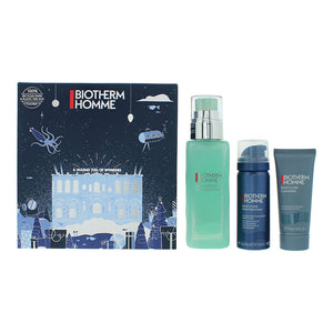 Biotherm Homme Aqua Power 3 Piece Gift Set: Cleansers 40ml - Shaving Foam 50