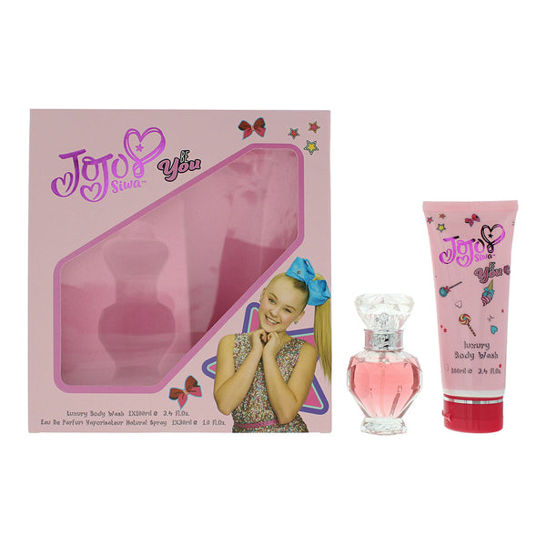 Jojo Siwa Be You 2 Piece Gift Set: Eau de Parfum 30ml - Luxury Shower Gel 100ml