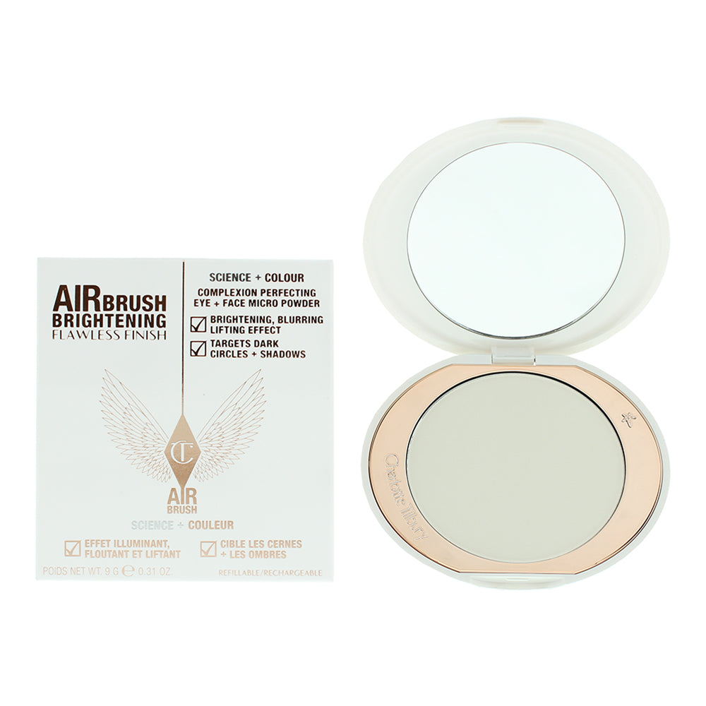 Charlotte Tilbury Airbrush Brightening Flawless Finish Fair Medium Micro Powder 9G