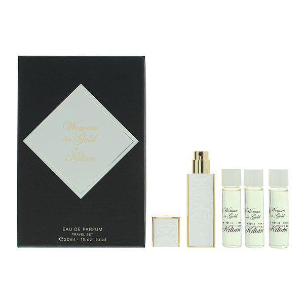 Kilian Woman In Gold 4 Piece Gift Set: 4 x Eau de Parfum 7.5ml