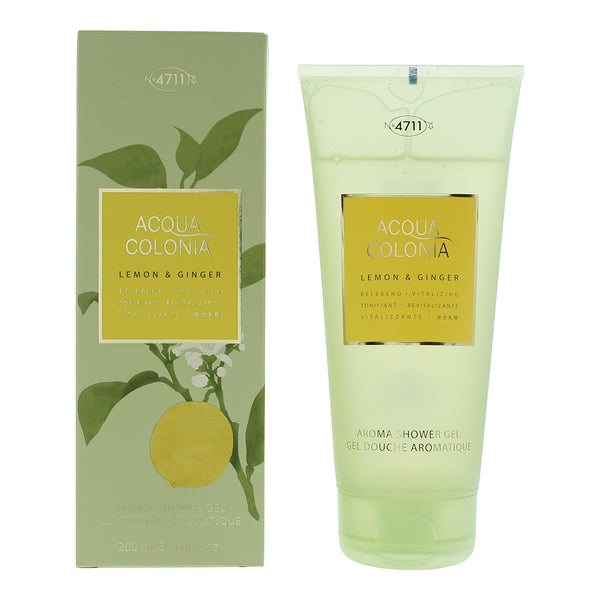 4711 Acqua Colonia Lemon Ginger Shower Gel 200ml