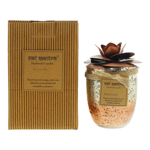 Bali Mantra Camellia Glass Copper Redcurrant Candle 500G