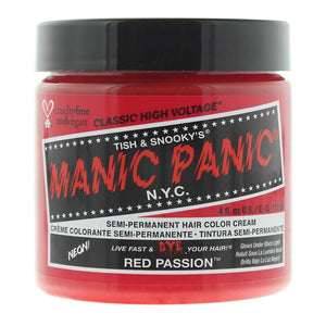Manic Panic Classic High Voltage Red Passion Semi-Permanent Hair Colour Cream 11
