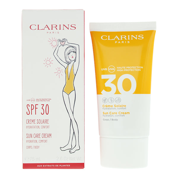 Clarins Pick Love SPF 30 Sun Care Body Cream 75ml