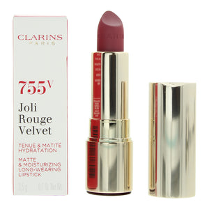 Clarins Joli Rouge Velvet 755V Litchi Lipstick 3.5g