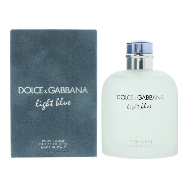 Dolce Gabbana Light Blue Pour Homme Eau de Toilette 200ml
