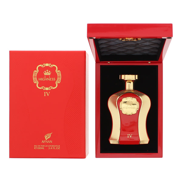 Afnan Highness Iv Red Eau De Parfum 100ml